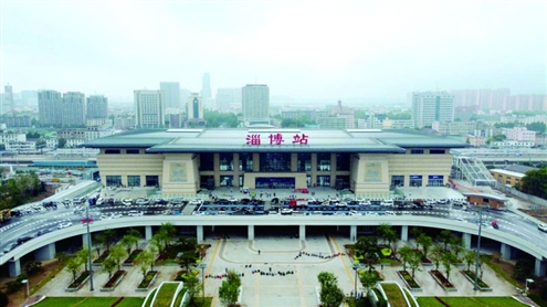 淄博火车站以崭新的面貌迎接八方来客